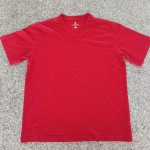 Men's Med. Land's End v-neck t-shirt